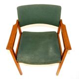 Scandinavian teak office armchair, Høng Stolefabrik, Denmark, 1960s