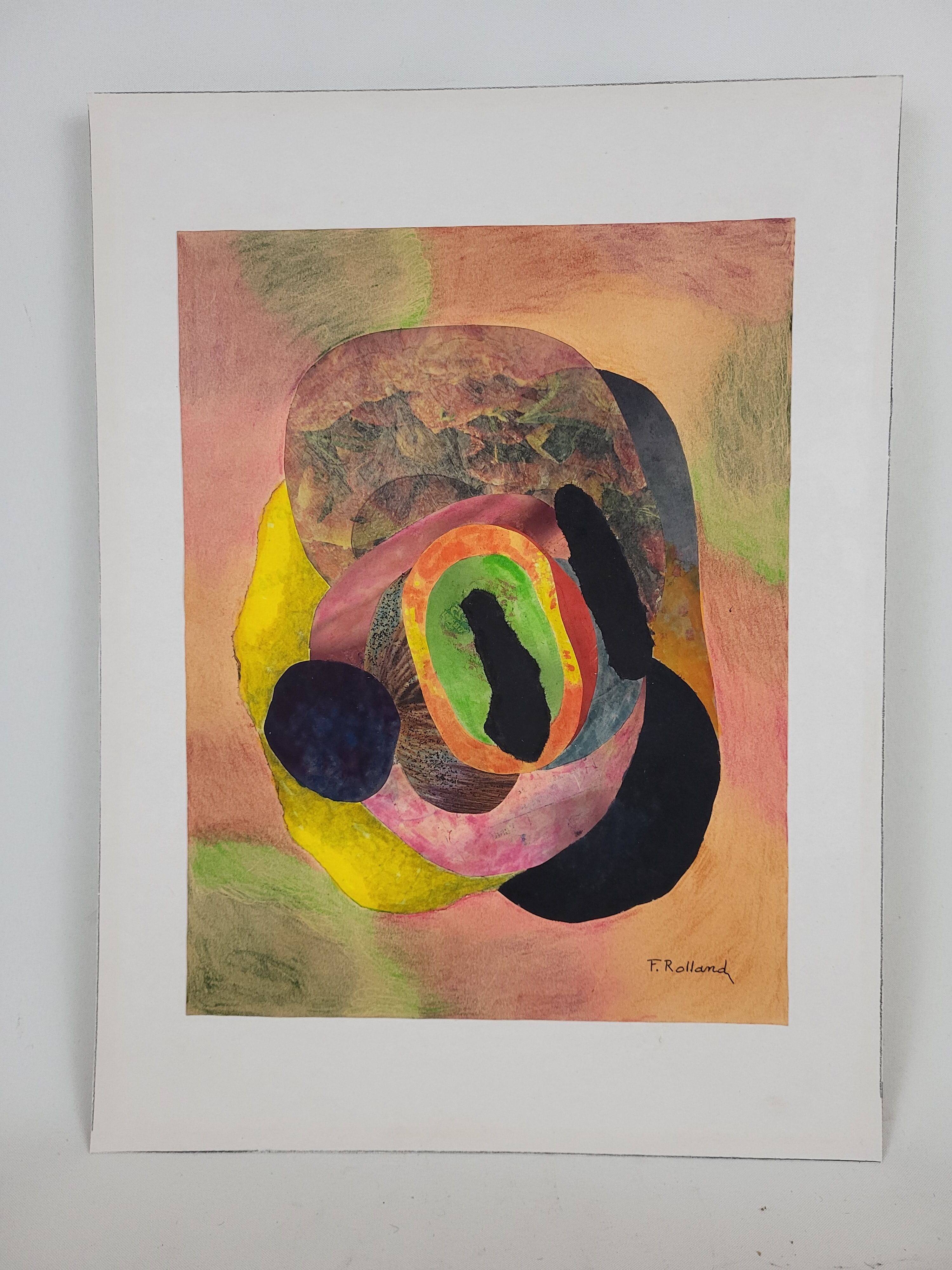 Collage Fernand Rolland Crac Tremblay 1920-2004