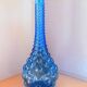 Italian Carafe Empoli blue 1970