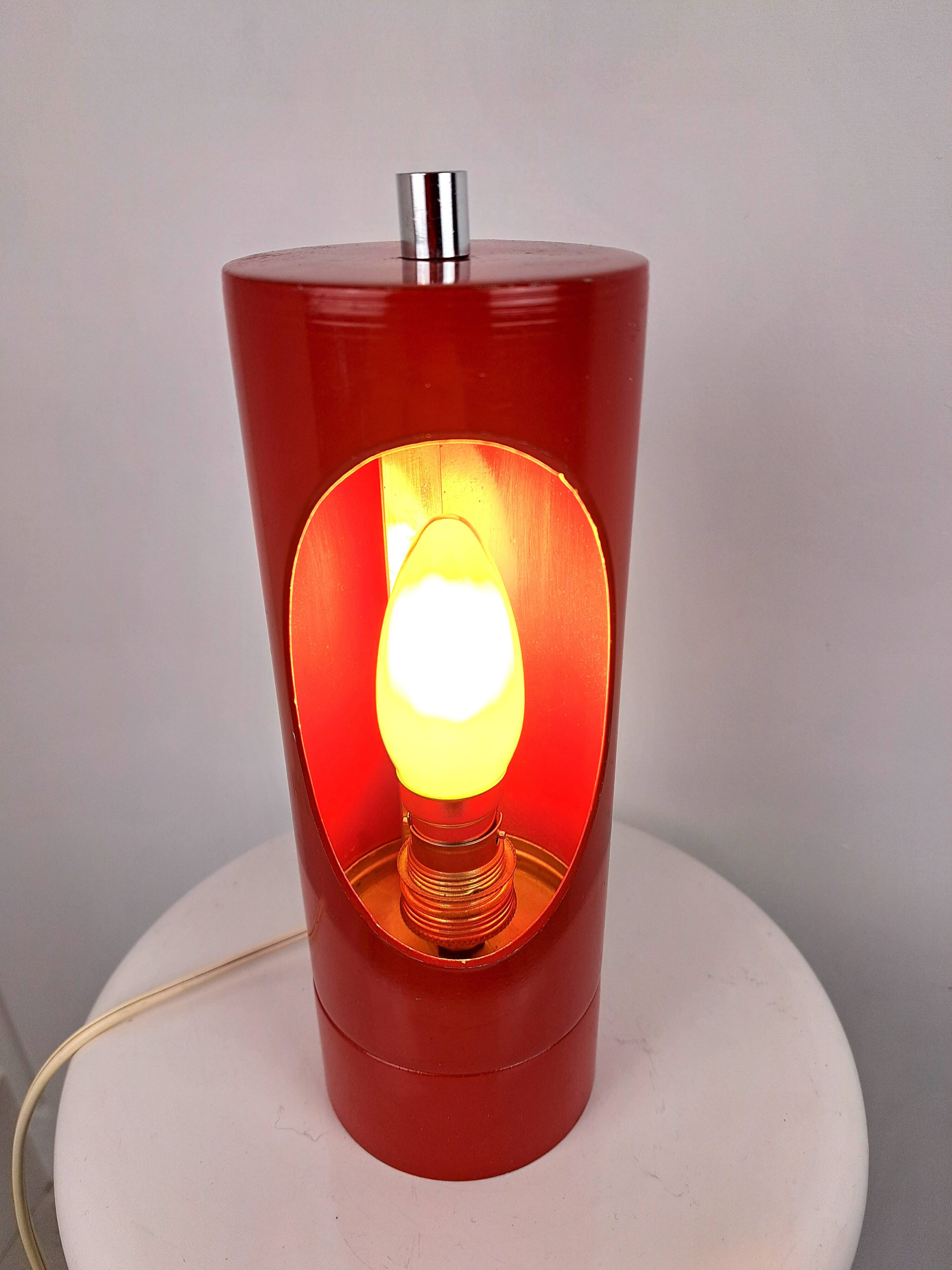 60s 70s table lamp