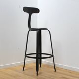 Set of 5 Nicolle workshop stools