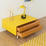 Commode en placage de chêne, années 1960