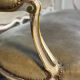 Louis XV bench in carved and painted wood, 18th century