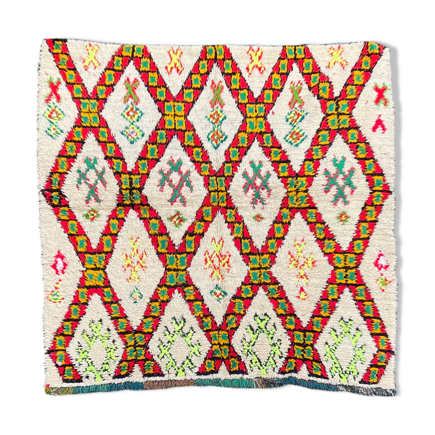 Berber carpet Azilal 172 x 204 cm