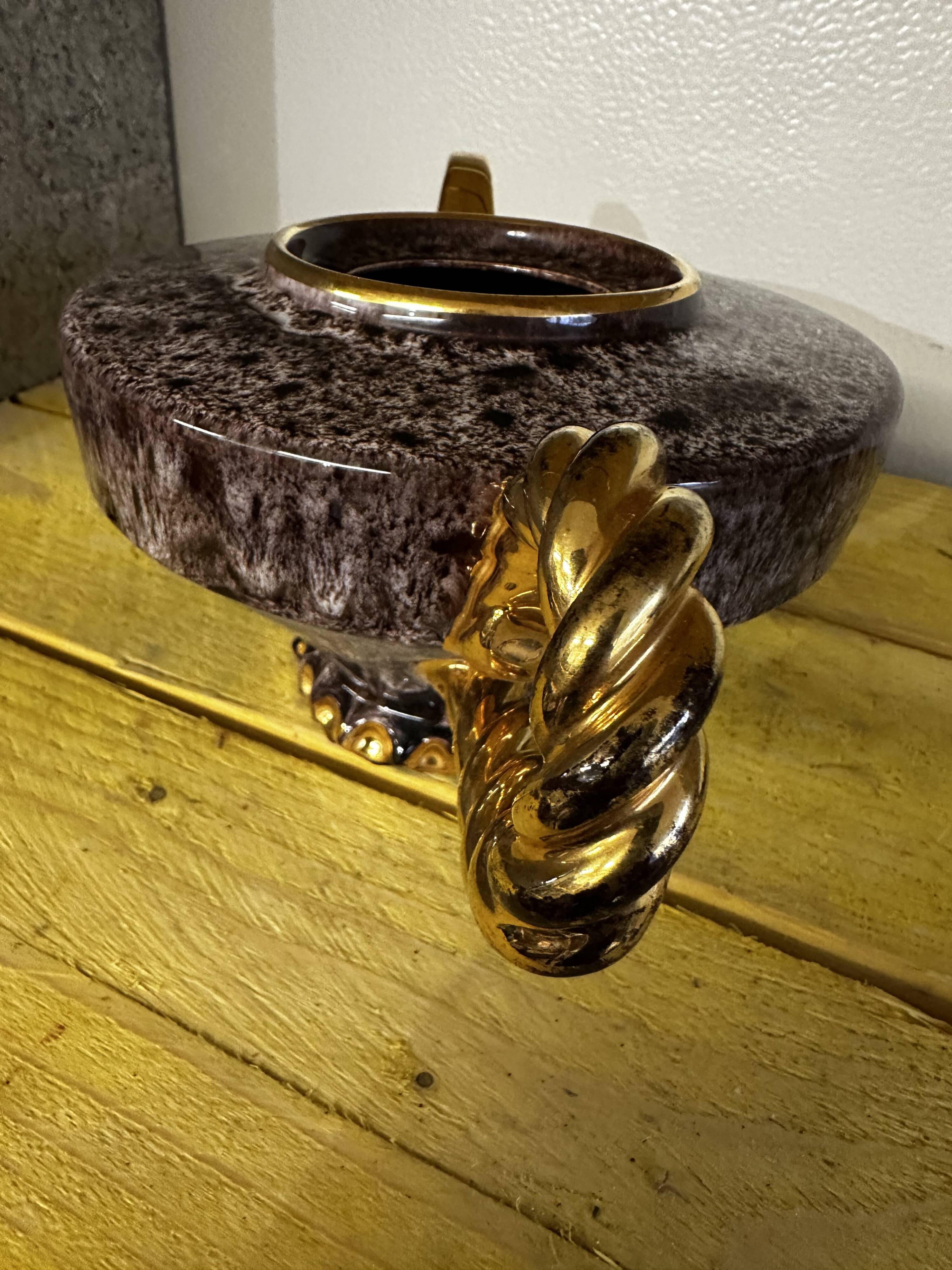 Ceramic milk jug from Vallauris by Marius Giuge