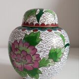 Pot à gingembre cloisonné