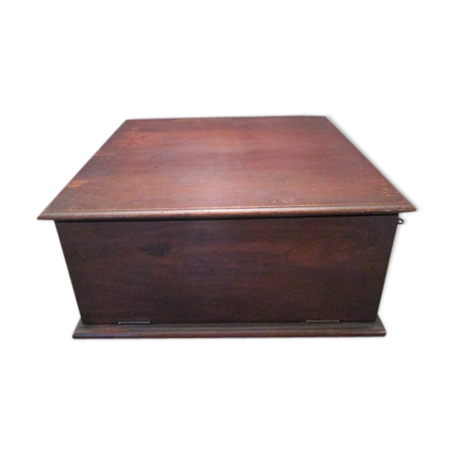 Box a wooden old documents