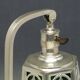 Art Nouveau silver-plated desk lamp, early 20th century