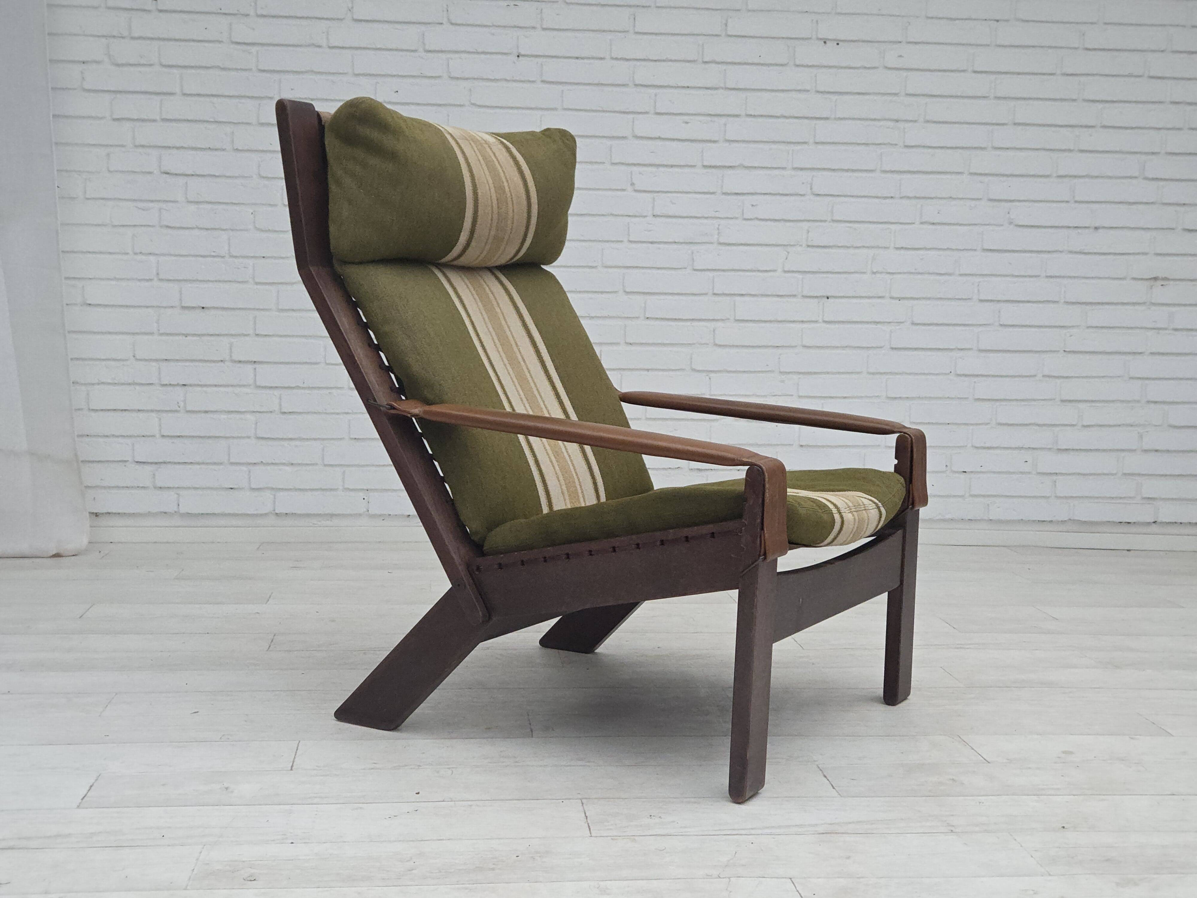 1970s, Norwegian design by Peter Opsvik for Westnofa, highback armchair.
