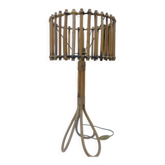 Rattan lamp year 50 60