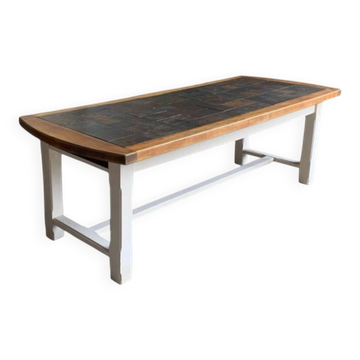 Brutalist farmhouse table