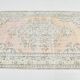 6x9 Turkish Apricot Oriental Vintage Rug, 180x289Cm