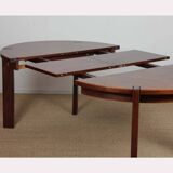 1970s extendable wooden dining table