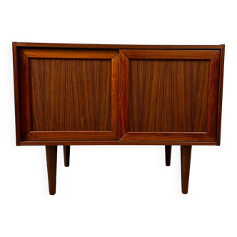 Vintage Scandinavian sideboard in teak signed Faarup Mobelfabrik, 60s