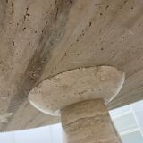 Travertine table