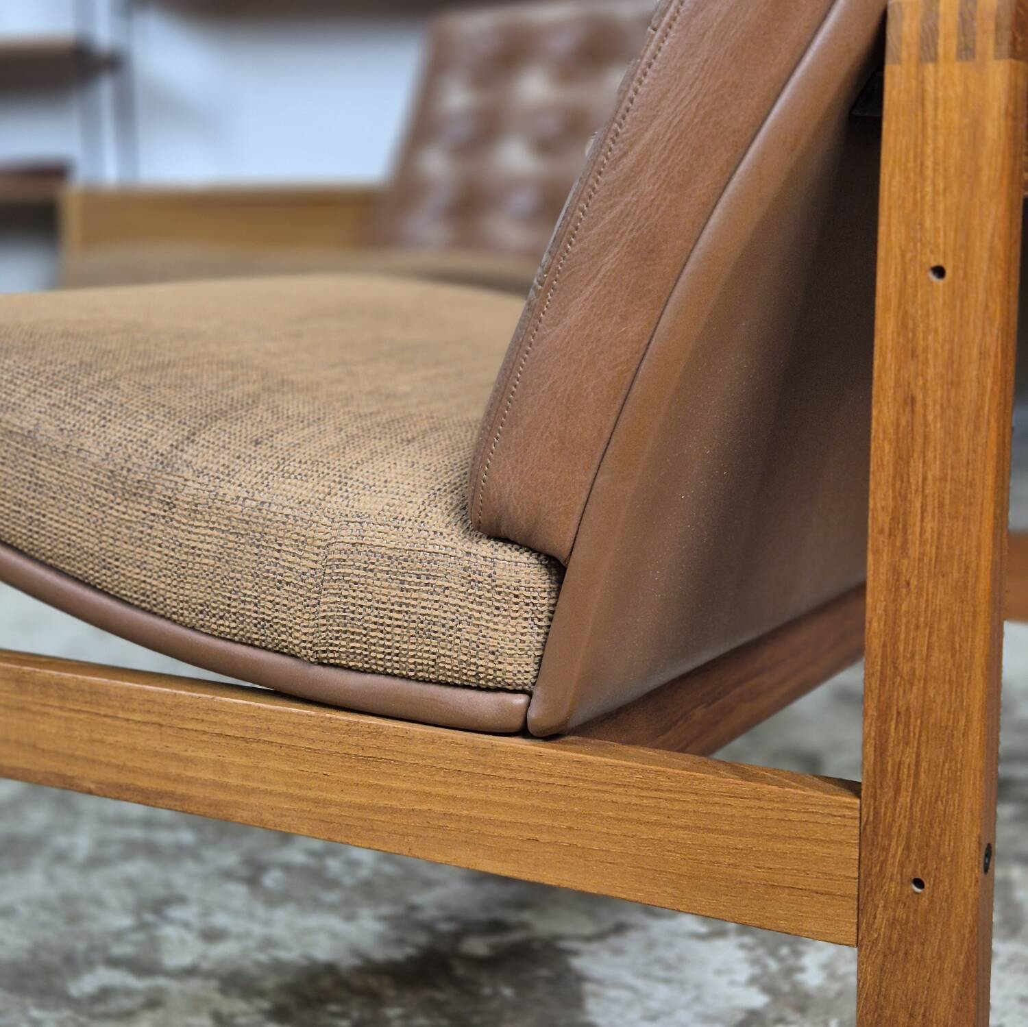 Ole Gjerløv Knudsen France & Søn modular sofa Danish 60's chairs