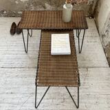 Duo of wicker tables RaouDuo of wicker tables Raoul Guysl Guys