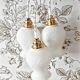 White opaline lamp