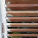 Pair of tropical wood shutters