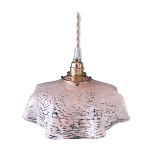 Suspension vintage verre