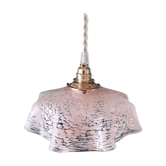 Clichy vintage glass suspension