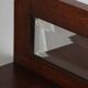 Shelf-shaped mirror, work from the early 20th century.