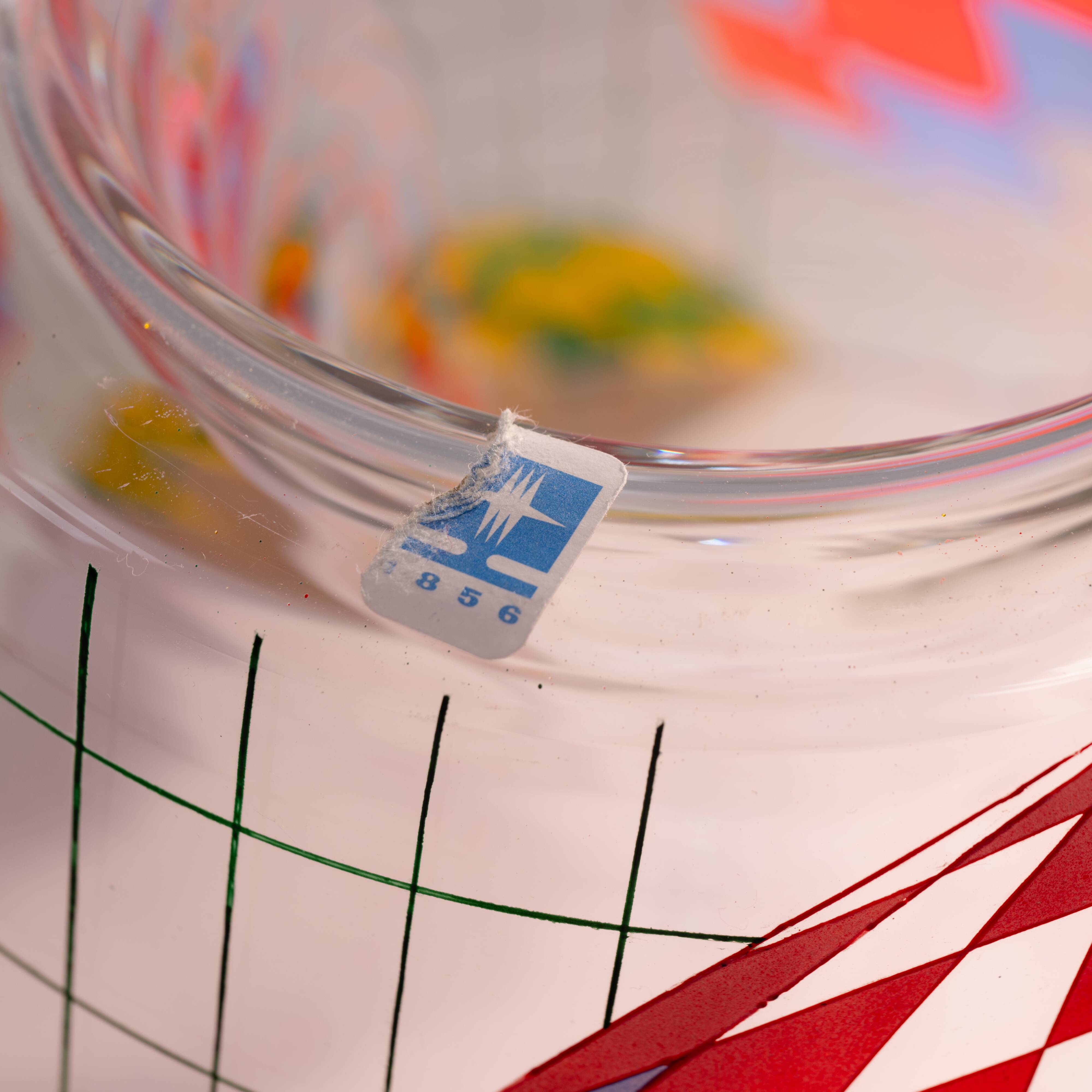 art glass object vase