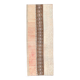 2x6 Turkish Short Brown Handmade Vintage Runner Rug, 64x174Cm