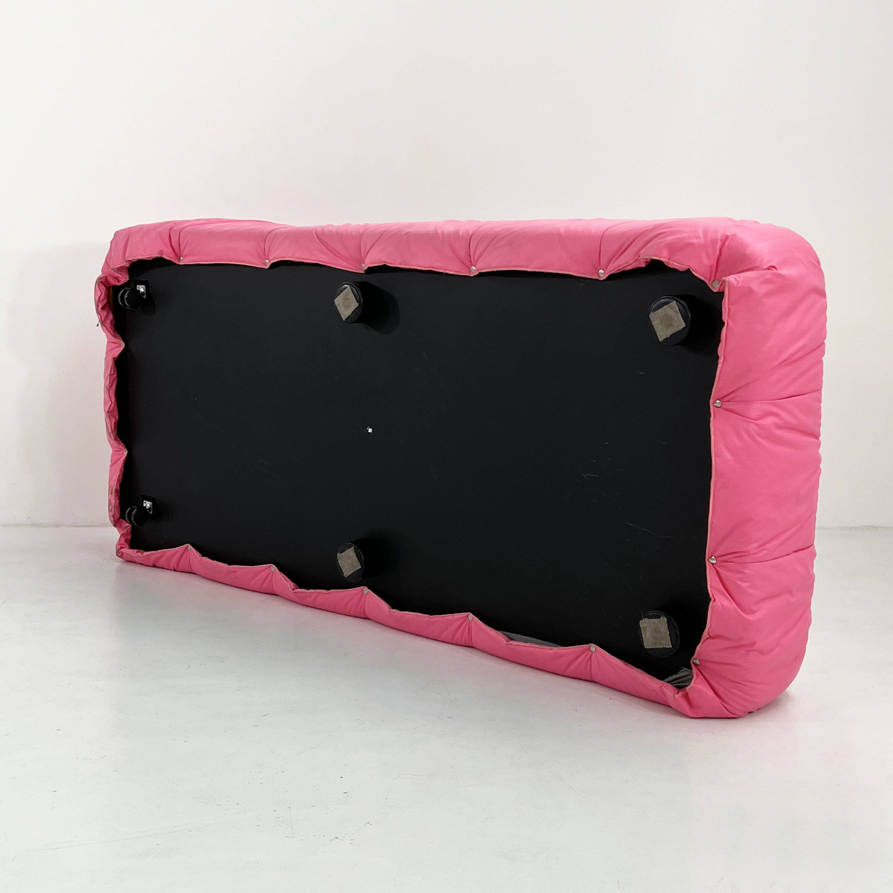 Canapé-lit rose par Cini Boeri pour Arflex, 1970