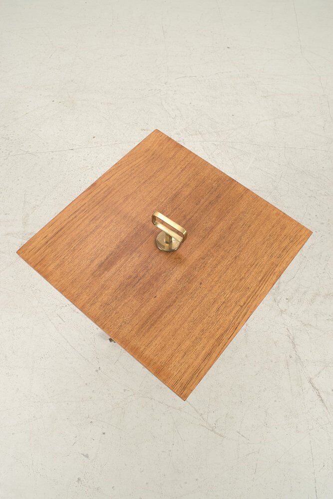 Table d'appoint carrée vintage