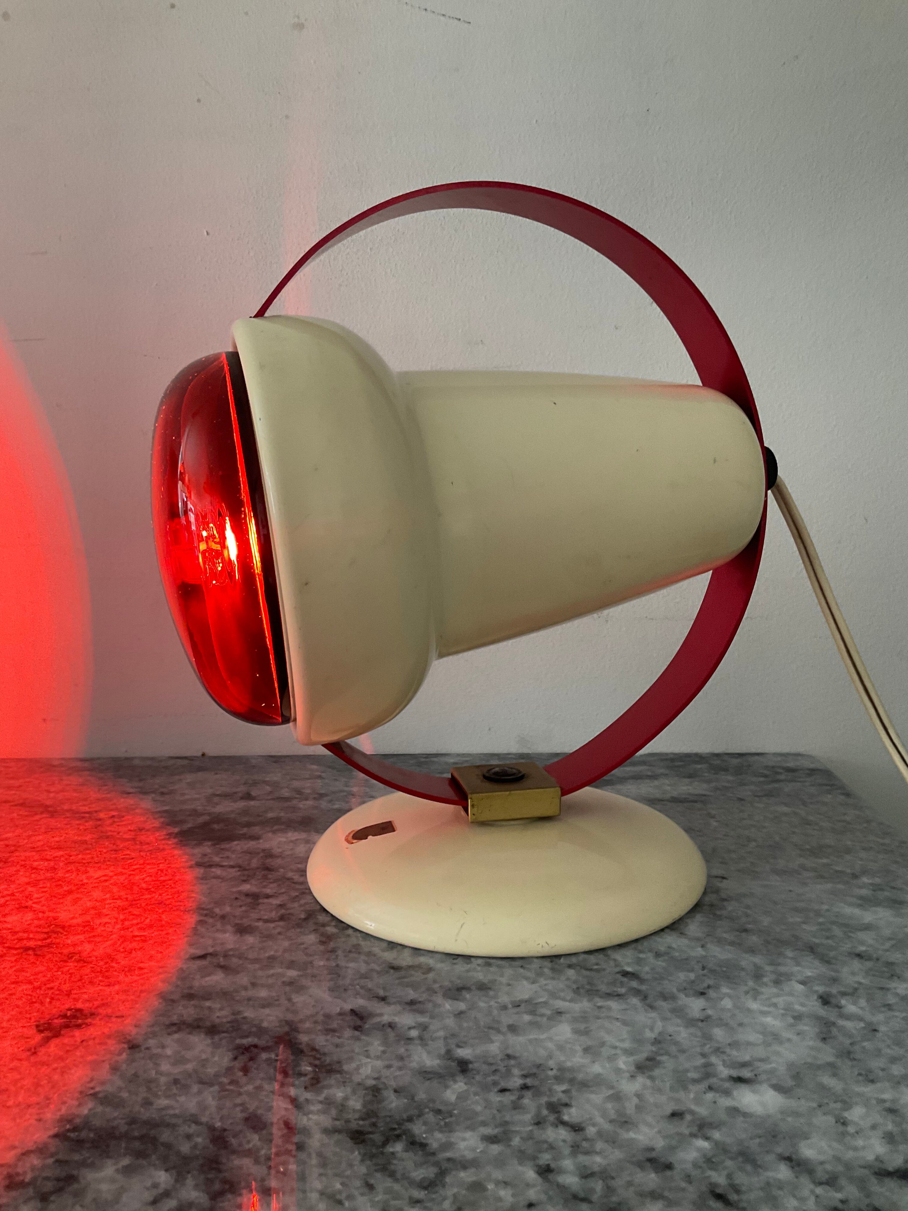 Philips Infraphil lamp designed by Charlotte Perriand