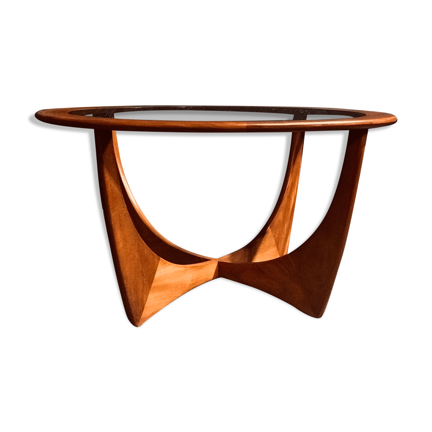 Teak G-Plan round table, designed by Victor Wilkins