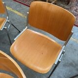 Suite of 18 DSC106 chairs by Giancarlo PIRETTI for Castelli