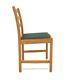 Set of 6 Scandinavian oak chairs, Sweden, 1960.