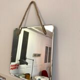 Beveled mirror to hang