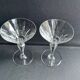 2 coupes à champagne estampillées Baccarat - Service Austerlitz