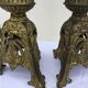 Vintage bronze table lamps