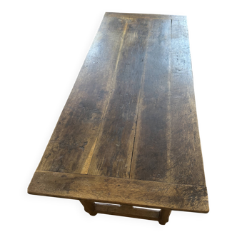 Magnifique table de ferme en bois massif