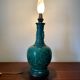 Mint green glazed ceramic lamp base