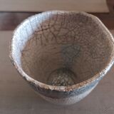 Cache-pot en céramique japonaise Raku