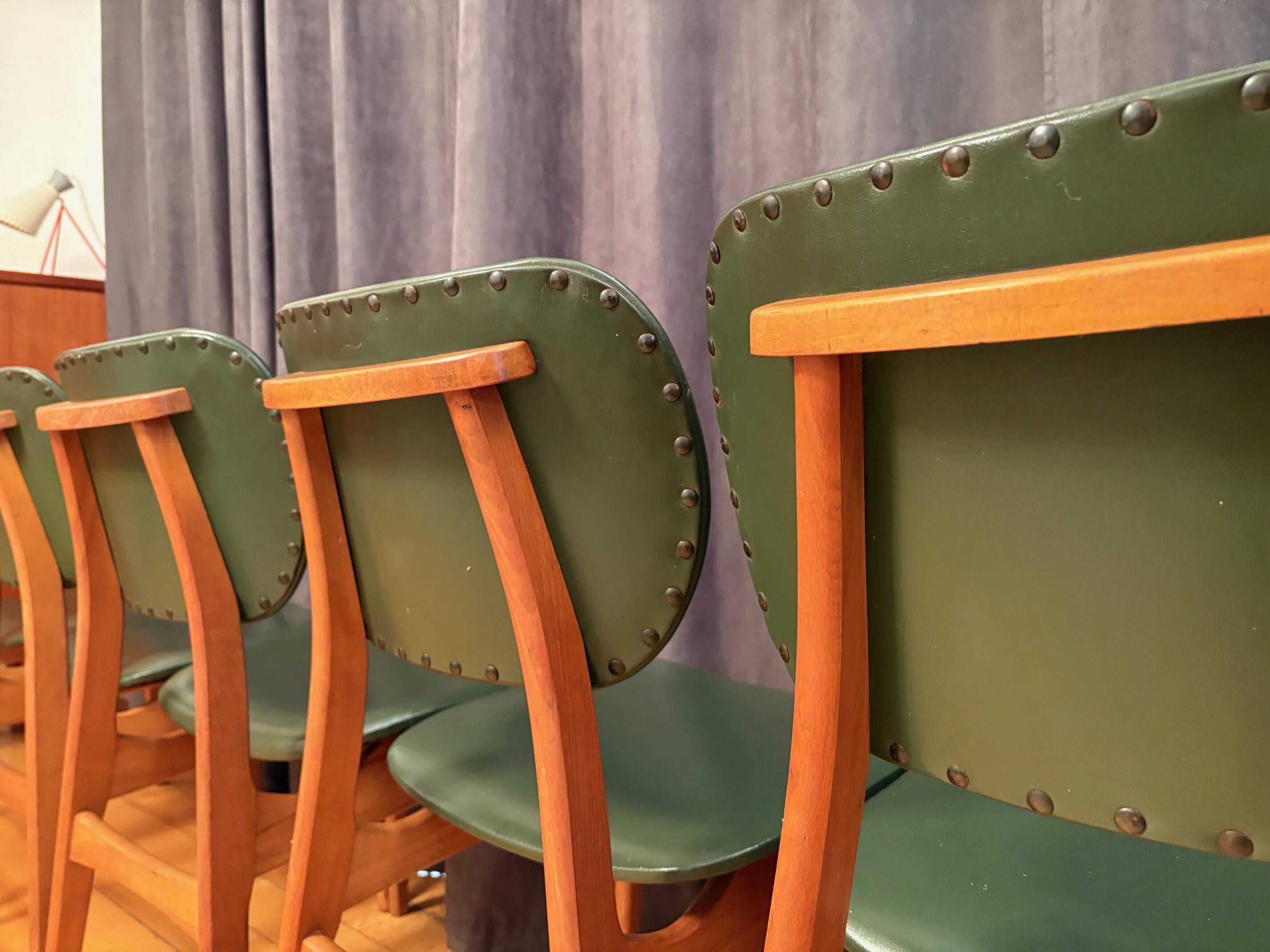 Set of six chairs, 1960s