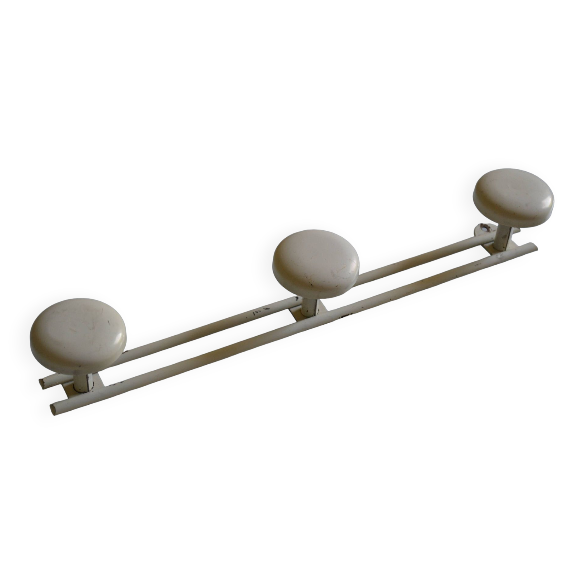 Triple coat rack hook vintage 60's