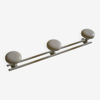 Triple coat rack hook vintage 60's