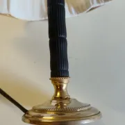 Table lamp in brass and Bakelite - mid 20th century