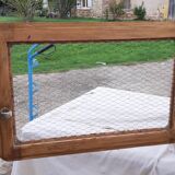 Industrial wood storage cabinet