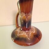 Jug with handle ceramic sarreguemines