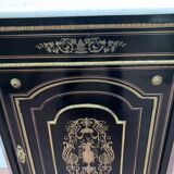 Napoleon iii wood and brass marquetry sideboard 19th century