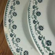 Assiettes Creuses “Georgette” Terre de Fer (6 pièces)