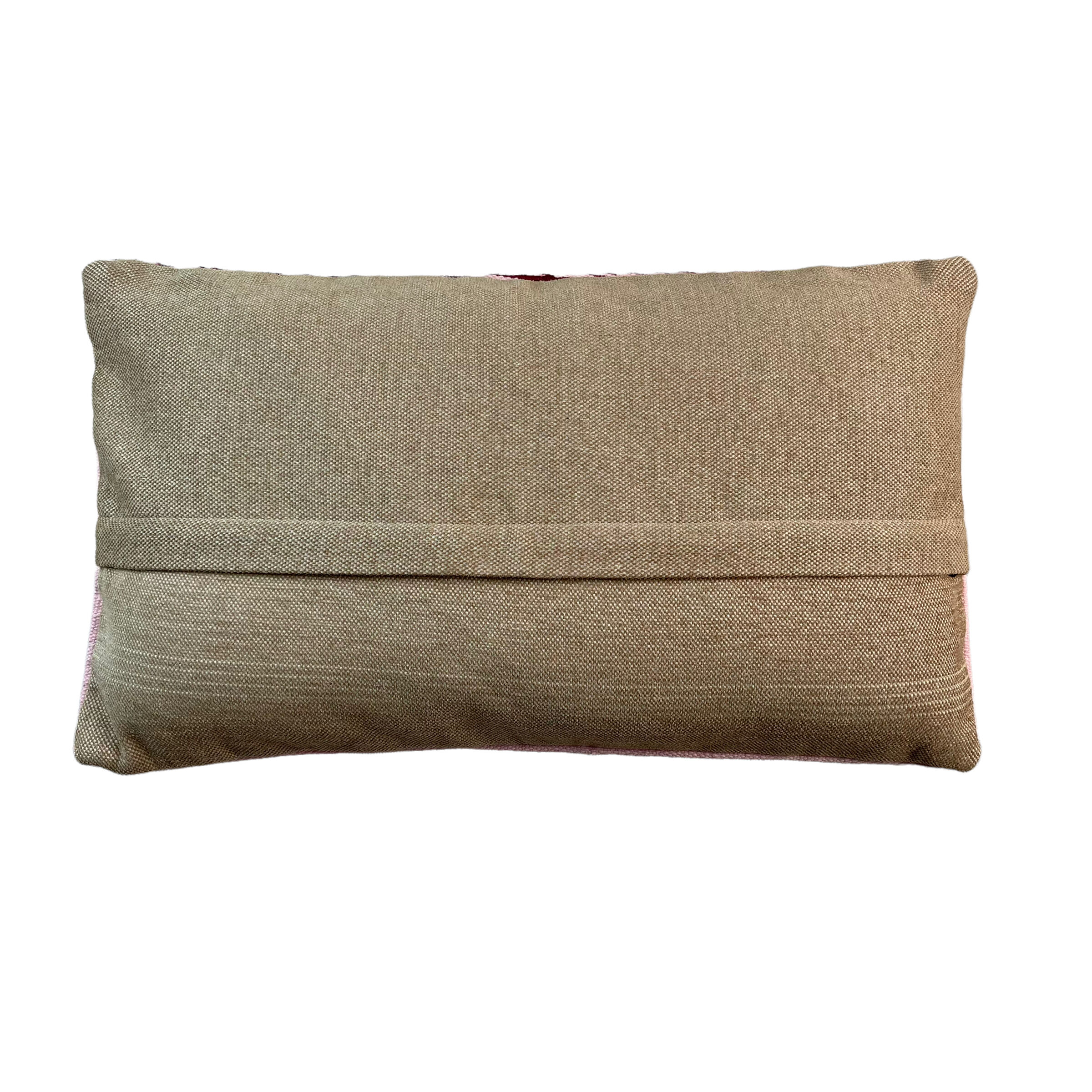 Vintage turkish handmade cushion cover , 30 x 50 cm