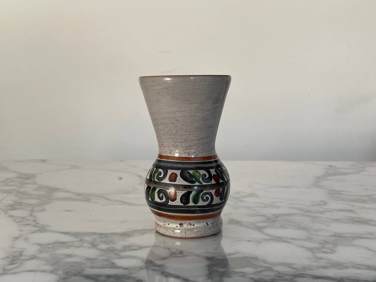 Miniature vase by Jean de Lespinasse 1960